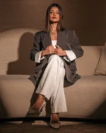 Shine Blazer with Crystals-بليزر نسائي حصري - Image 6