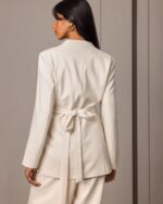 Beige Set Embellished with Crystals - Image 5