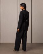 Black Set Embellished with Crystals - Image 4