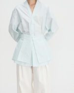 Light blue shirt & adjustable skirt -Jawavog - Image 11