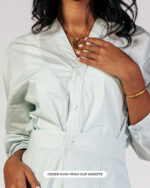 Light blue shirt & adjustable skirt -Jawavog - Image 4