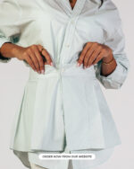 Light blue shirt & adjustable skirt -Jawavog - Image 6