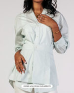 Light blue shirt & adjustable skirt -Jawavog - Image 7