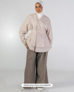 Beige shirt & adjustable skirt -Jawavog - Image 4