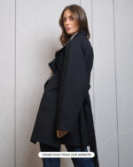 Black Trench Coat - Image 3