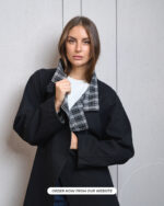 Black Trench Coat - Image 6