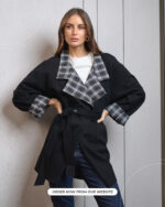 Black Trench Coat - Image 9