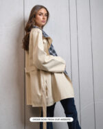 Beige Trench Coat - Image 3