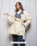 Beige Trench Coat - Image 2