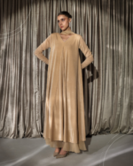Velvet Soft Details Dress - Vanilla - Image 6