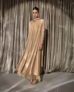 Velvet Soft Details Dress - Vanilla - Image 2